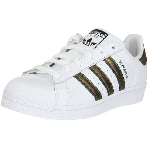 adidas superstar damen weiss goldfarben|adidas originals superstars.